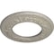 Ekena Millwork Salem Ceiling Medallion (Fits Canopies up to 7 1/8"), 13 1/4"OD x 7 1/8"ID x 7/8"P, Pearl White CM13SAPWS - alternate 3